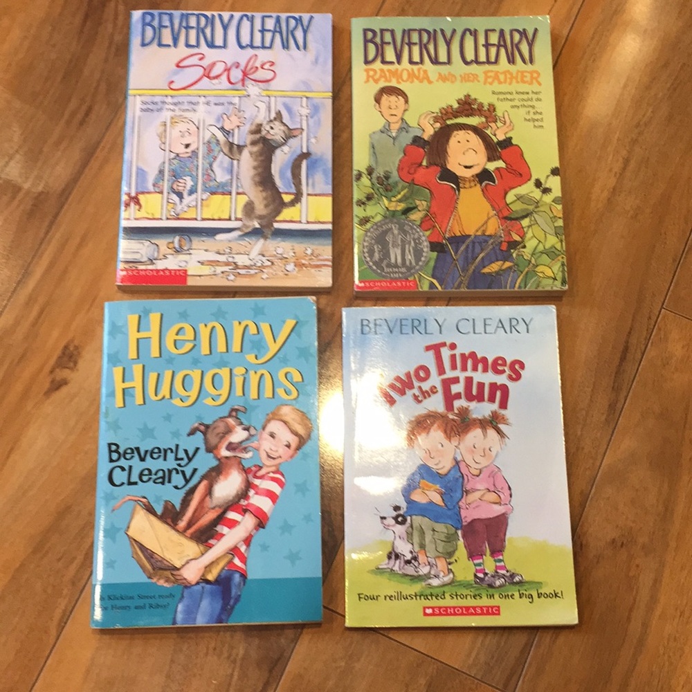 4 Beverly Cleary Paperback books